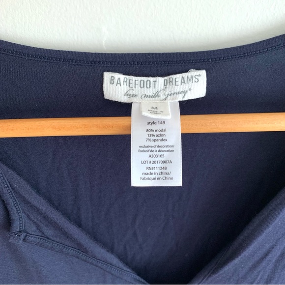 Barefoot Dreams Luxe Milk Jersey Modal Sleep Shirt - Picture 2 of 9